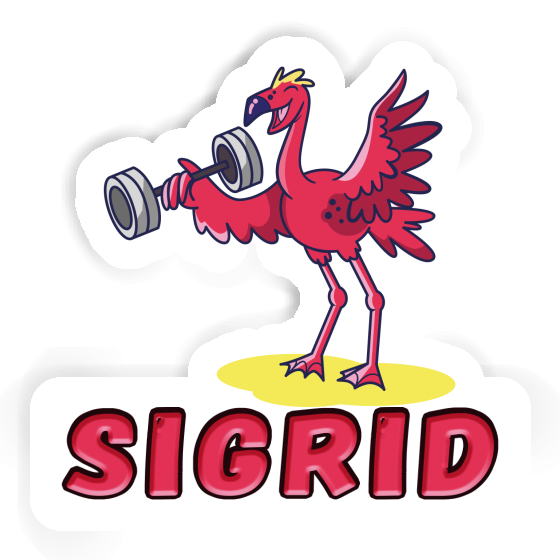 Sticker Sigrid Weight Lifter Image