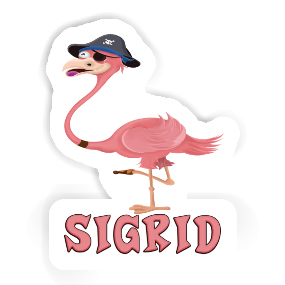 Flamingo Sticker Sigrid Image