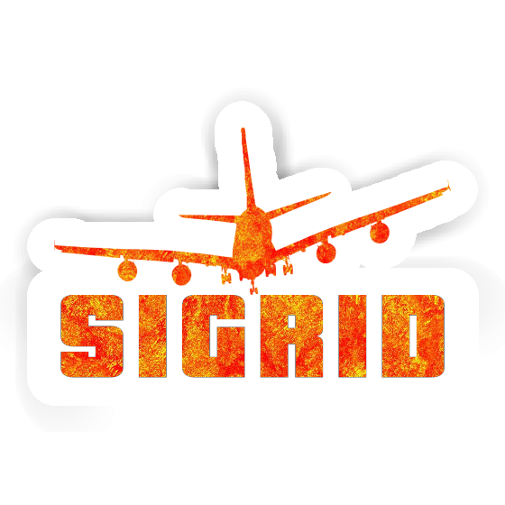 Airplane Sticker Sigrid Gift package Image
