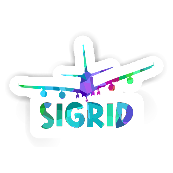 Flugzeug Sticker Sigrid Gift package Image