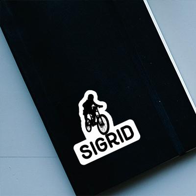 Freeride Biker Sticker Sigrid Image