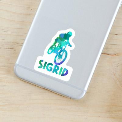 Sigrid Sticker Freeride Biker Laptop Image
