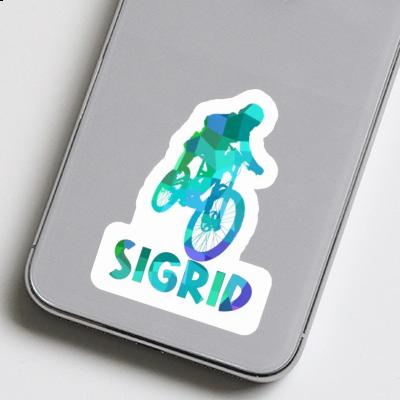 Freeride Biker Sticker Sigrid Image
