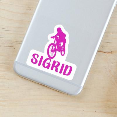 Aufkleber Sigrid Freeride Biker Notebook Image