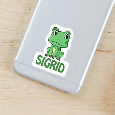 Sticker Sigrid Frog Laptop Image