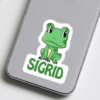 Frosch Sticker Sigrid Notebook Image