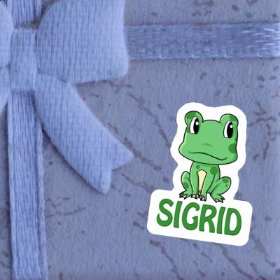 Sticker Sigrid Frog Laptop Image