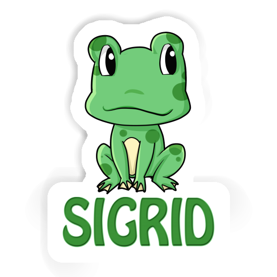 Frosch Sticker Sigrid Laptop Image