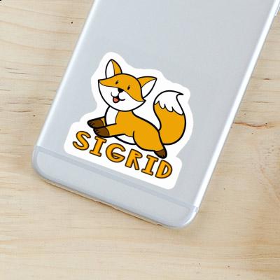Sticker Sigrid Fox Notebook Image