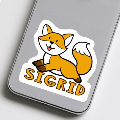Sticker Sigrid Fox Gift package Image