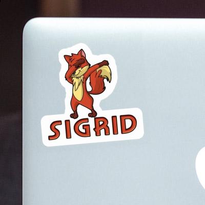 Sticker Sigrid Dabbing Fox Gift package Image