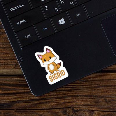 Sigrid Sticker Fox Image