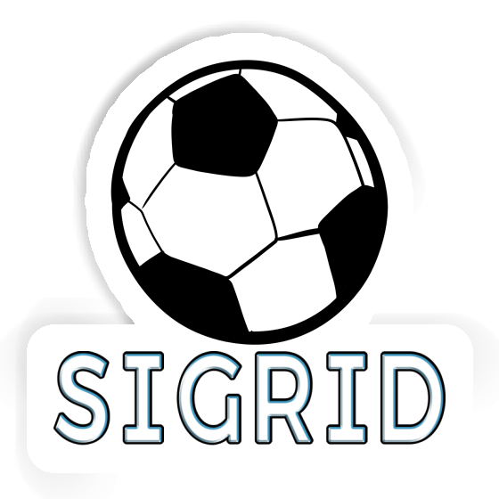 Sticker Fußball Sigrid Laptop Image