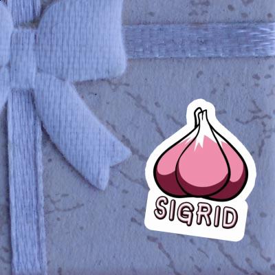 Sticker Sigrid Garlic clove Notebook Image