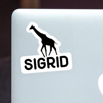 Autocollant Sigrid Girafe Laptop Image