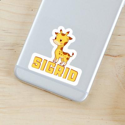 Sigrid Sticker Giraffe Notebook Image