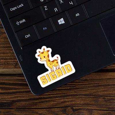 Sigrid Sticker Giraffe Image