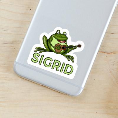 Frog Sticker Sigrid Notebook Image