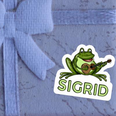 Frog Sticker Sigrid Laptop Image