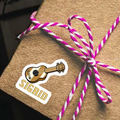 Sigrid Autocollant Guitare Gift package Image