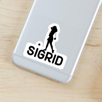 Golfer Sticker Sigrid Gift package Image