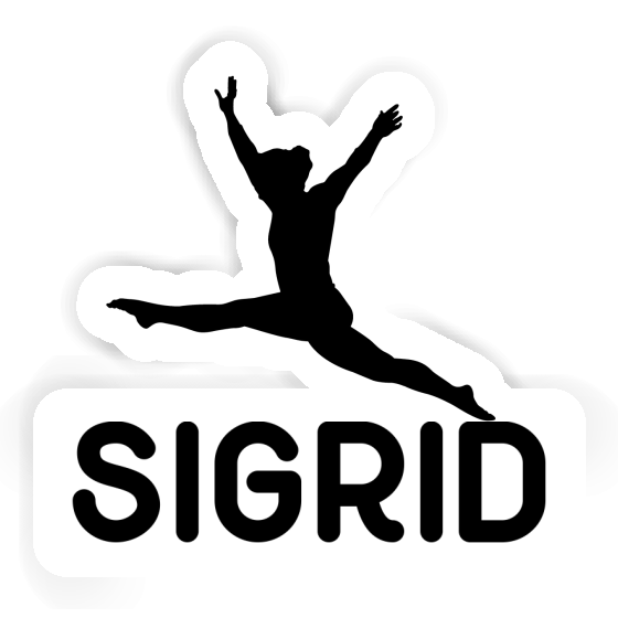 Autocollant Sigrid Gymnaste Notebook Image