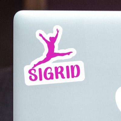 Sigrid Sticker Gymnastin Notebook Image