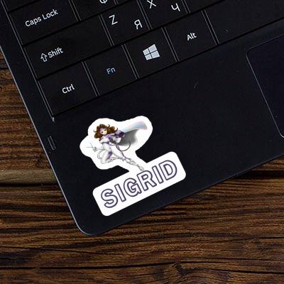 Sigrid Sticker Hairdresser Laptop Image