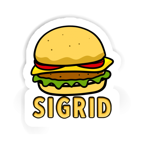 Sticker Sigrid Cheeseburger Laptop Image