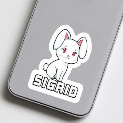 Sticker Rabbit Sigrid Gift package Image
