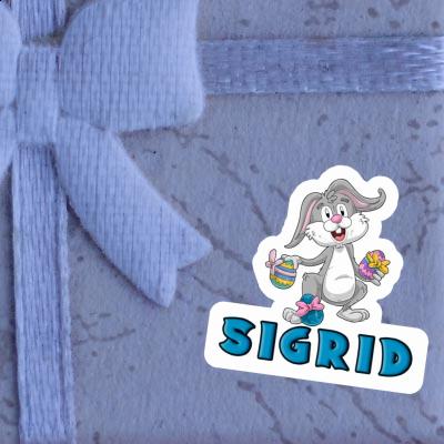 Sticker Easter Bunny Sigrid Gift package Image