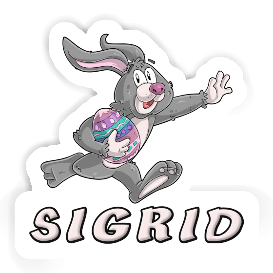 Sticker Rugby rabbit Sigrid Laptop Image