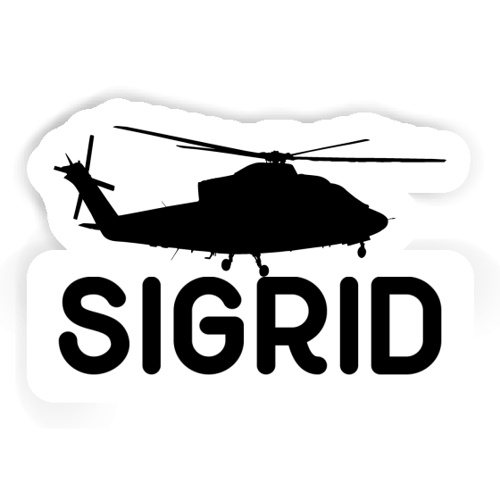 Helicopter Sticker Sigrid Gift package Image