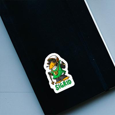 Hip-Hop Penguin Sticker Sigrid Notebook Image