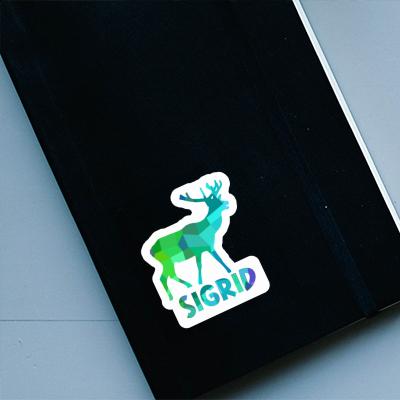 Deer Sticker Sigrid Laptop Image