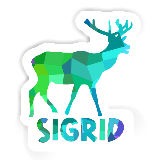Deer Sticker Sigrid Notebook Image