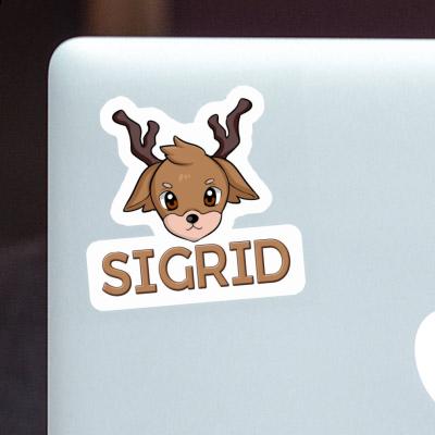 Sticker Sigrid Deer Notebook Image