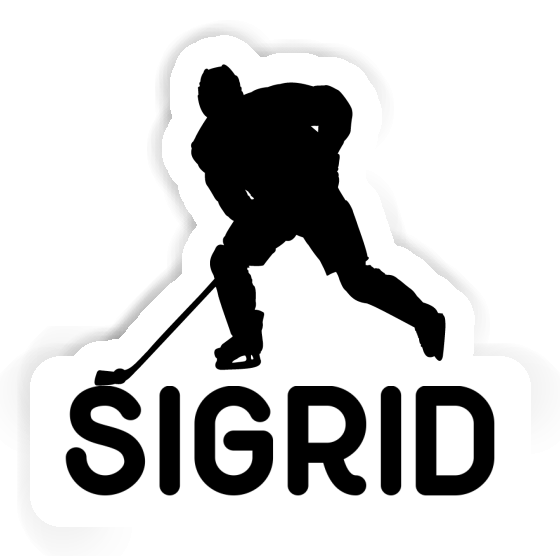 Sticker Sigrid Hockey Player Gift package Image