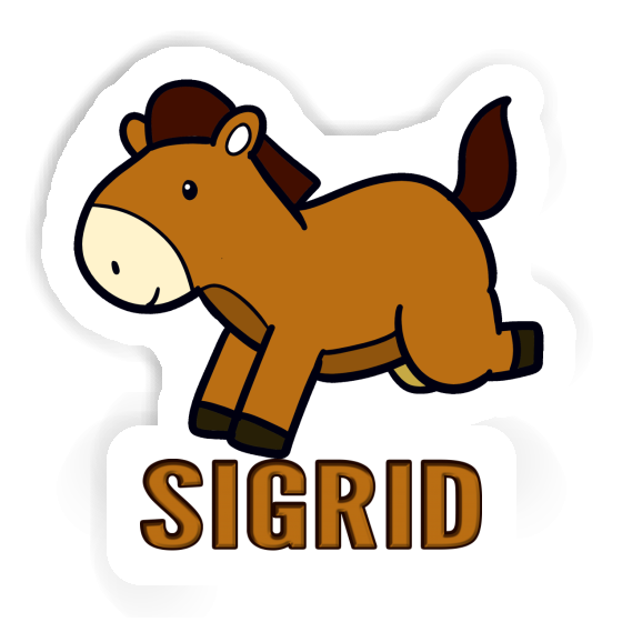 Sticker Sigrid Horse Image