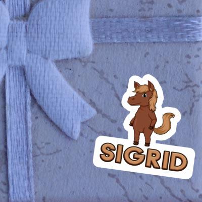 Sticker Sigrid Horse Image