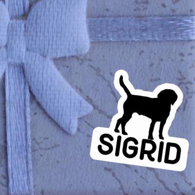 Sticker Sigrid Hound Laptop Image