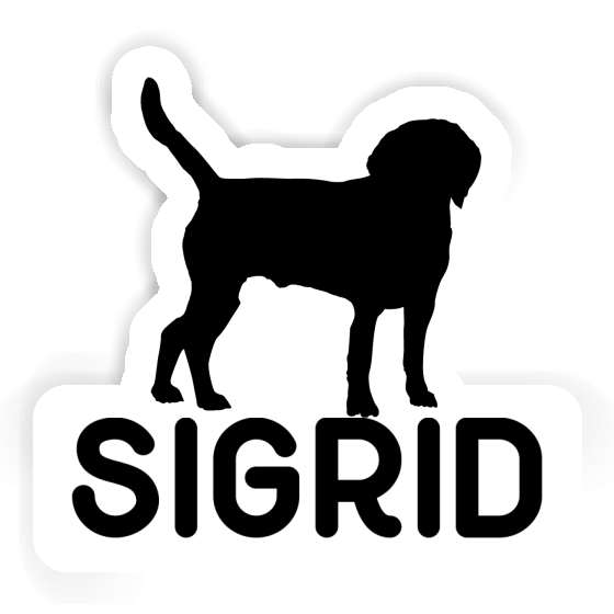 Chien Autocollant Sigrid Image