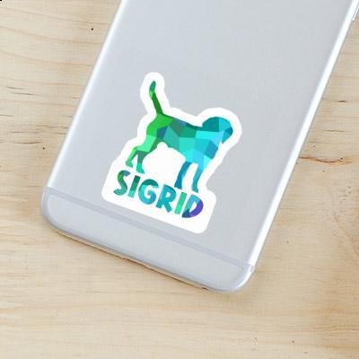 Hund Sticker Sigrid Image