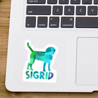 Hund Sticker Sigrid Notebook Image