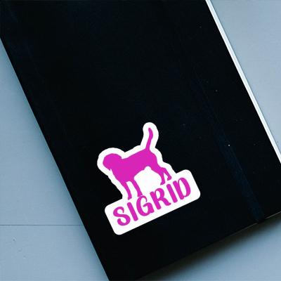 Dog Sticker Sigrid Image