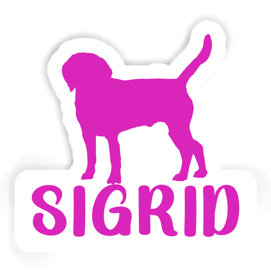 Dog Sticker Sigrid Image