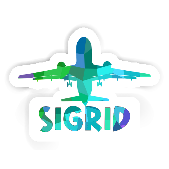 Sticker Sigrid Jumbo-Jet Laptop Image