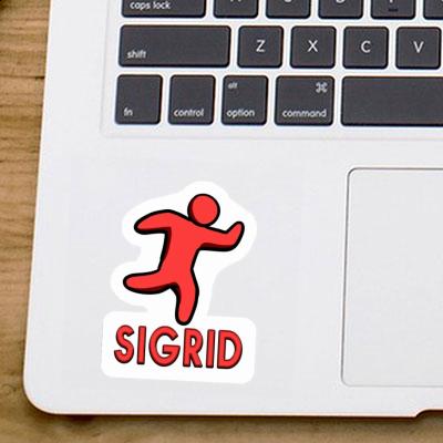 Sticker Sigrid Jogger Notebook Image