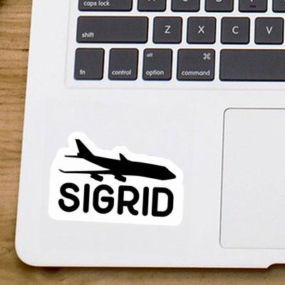 Jumbo-Jet Sticker Sigrid Laptop Image