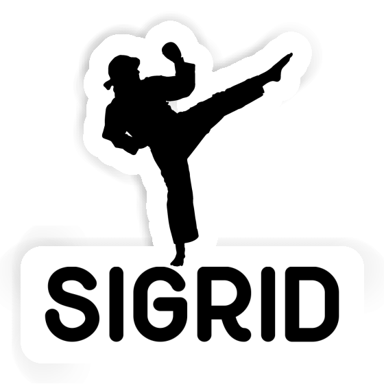 Sticker Sigrid Karateka Gift package Image